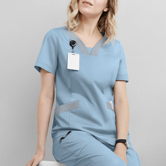 Premium Women's Scrub Top