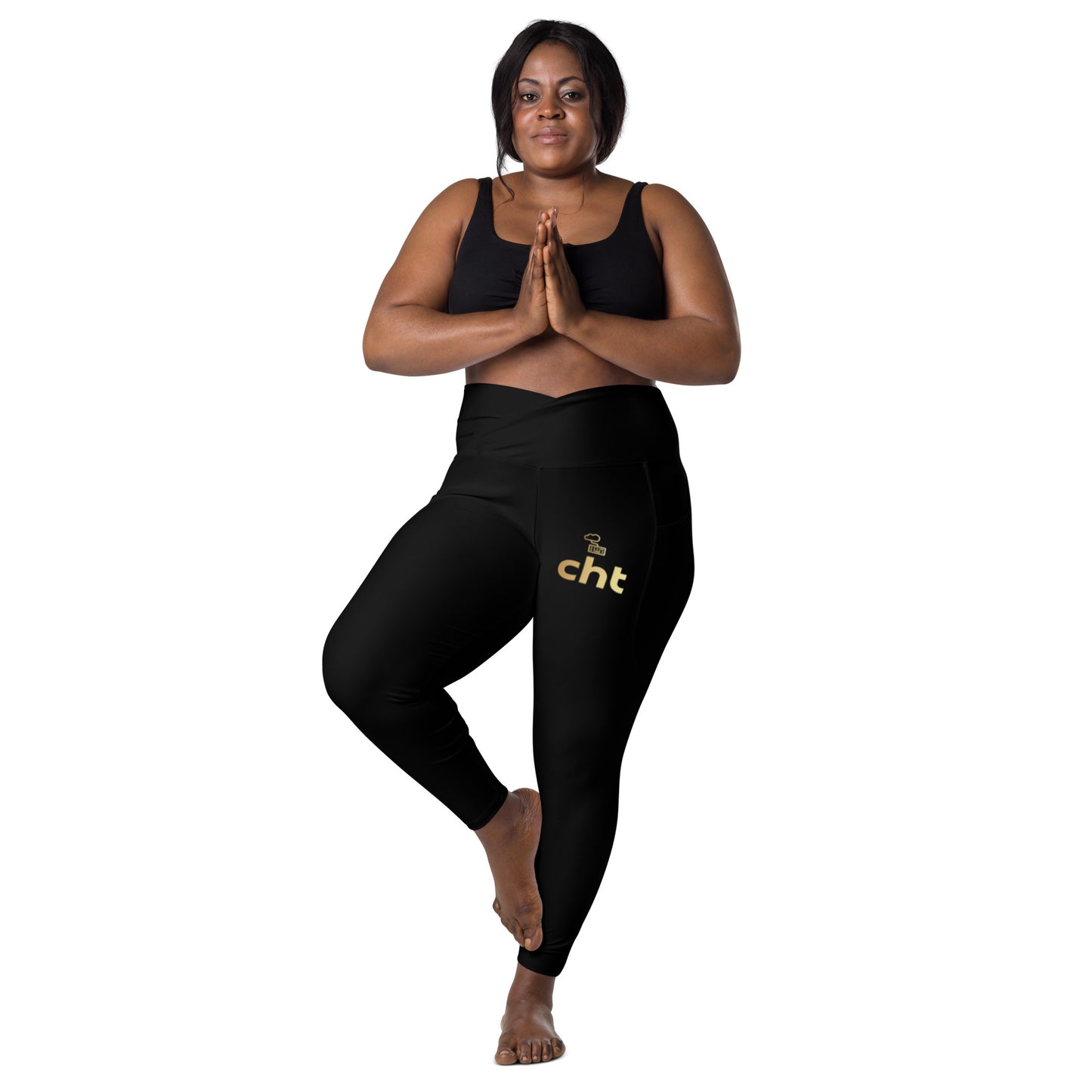CHT Crossover Leggings with Pockets