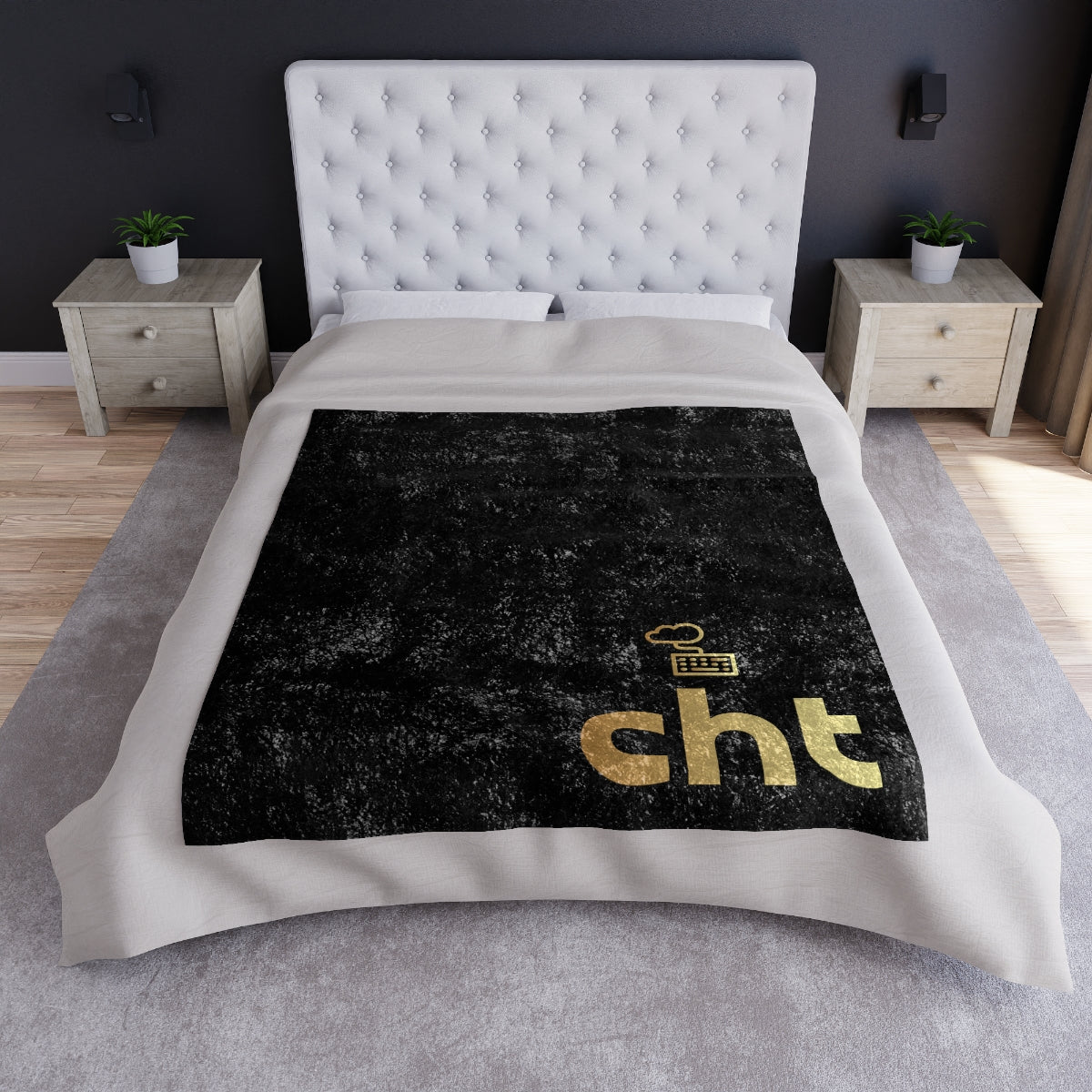 Crushed Velvet CHT Blanket
