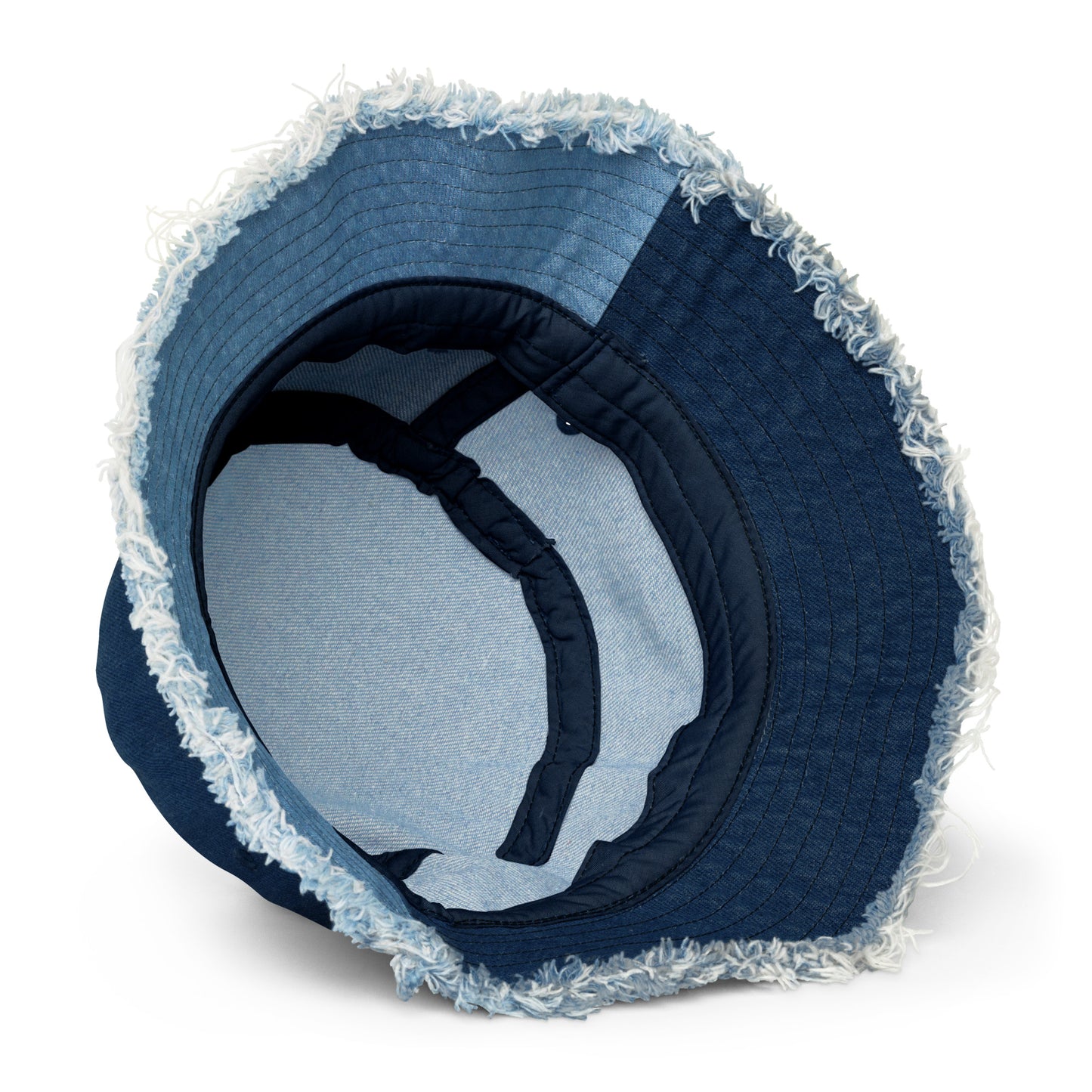 CHT Distressed Denim Bucket Hat