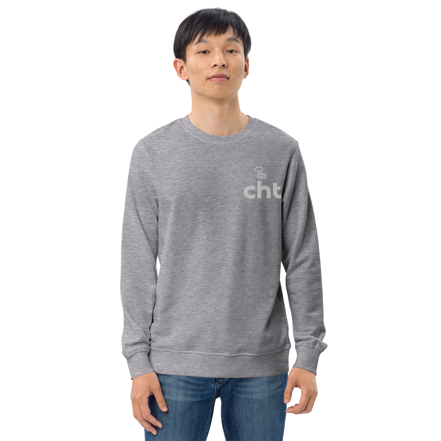 CHT Apparel Embroidered Unisex Organic Sweatshirt