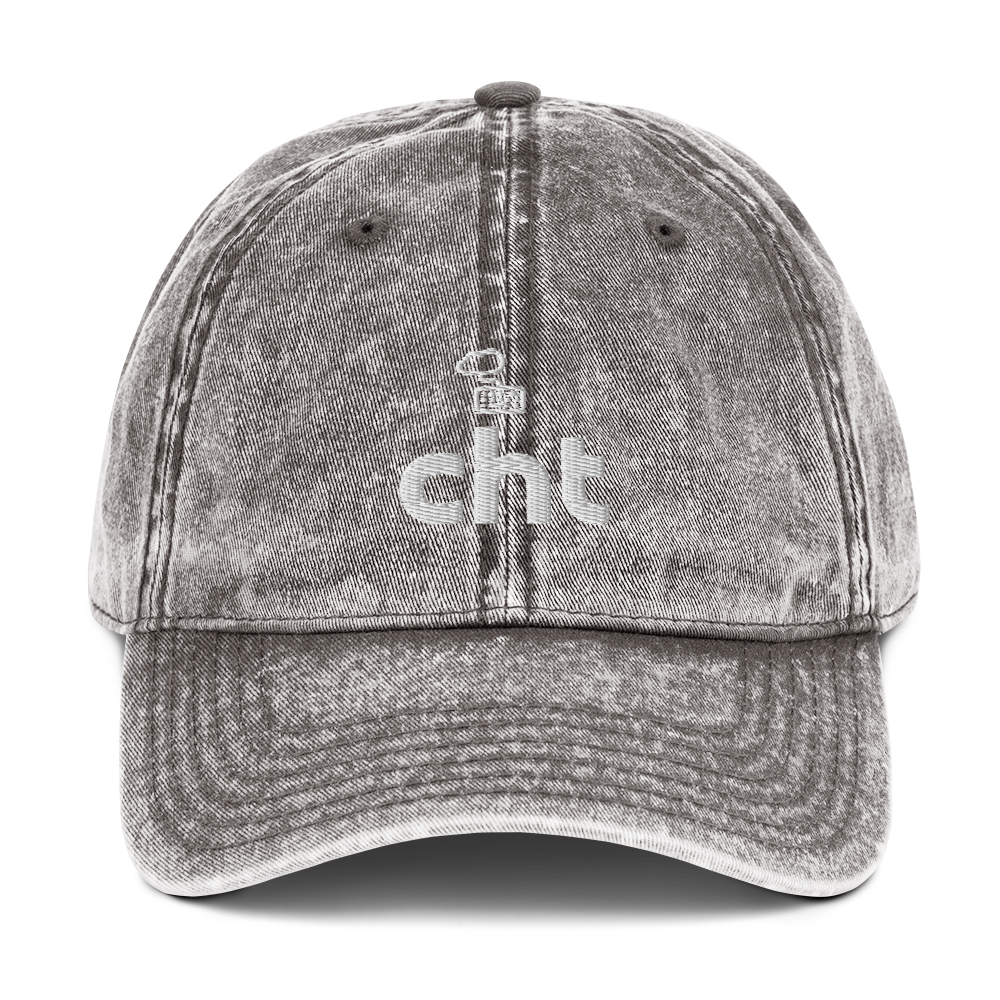 CHT Apparel Vintage Cotton Twill Cap