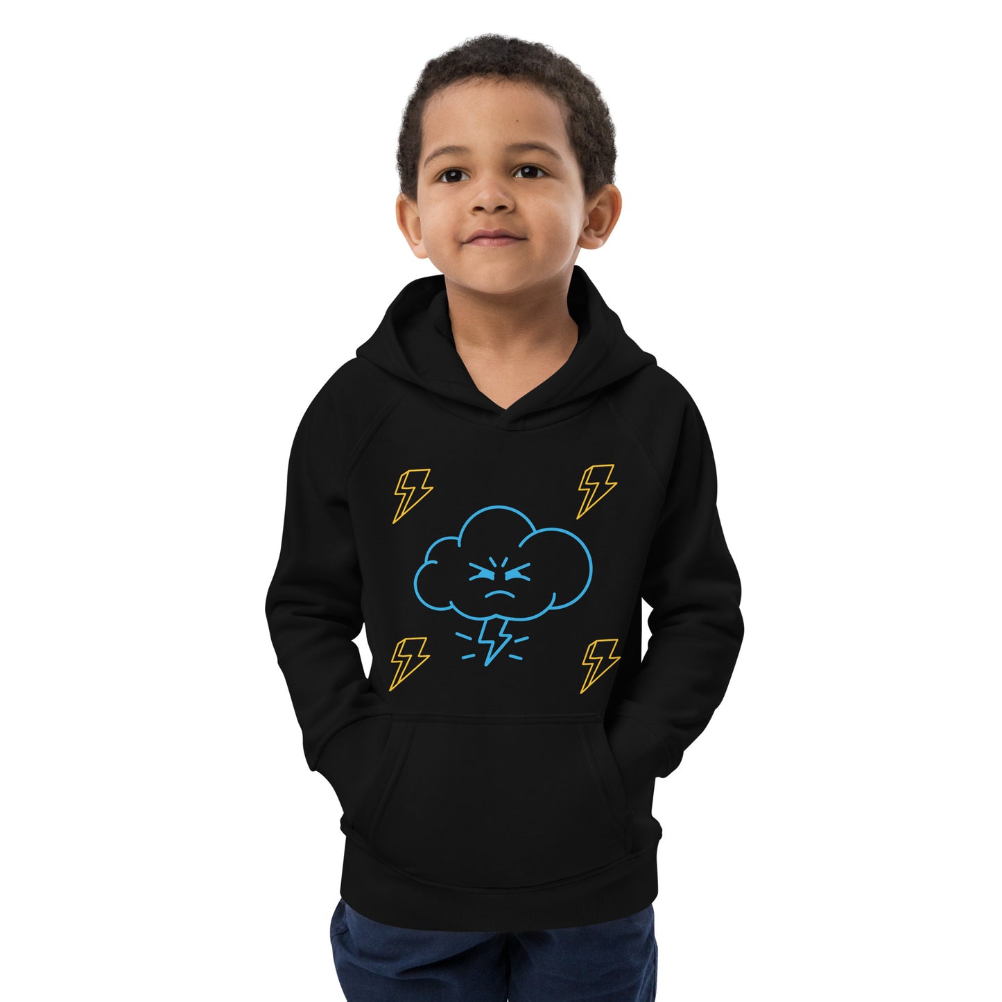 CHT Grumpy Cloud Eco Hoodie: Snug & Earth-Friendly