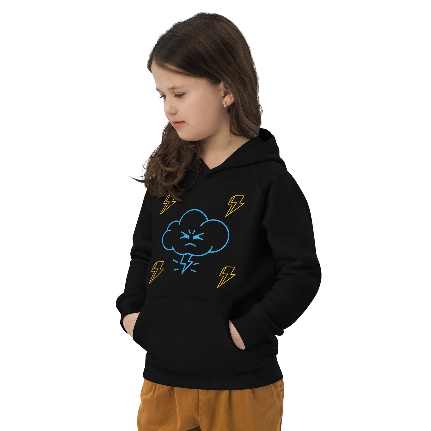 CHT Grumpy Cloud Eco Hoodie: Snug & Earth-Friendly