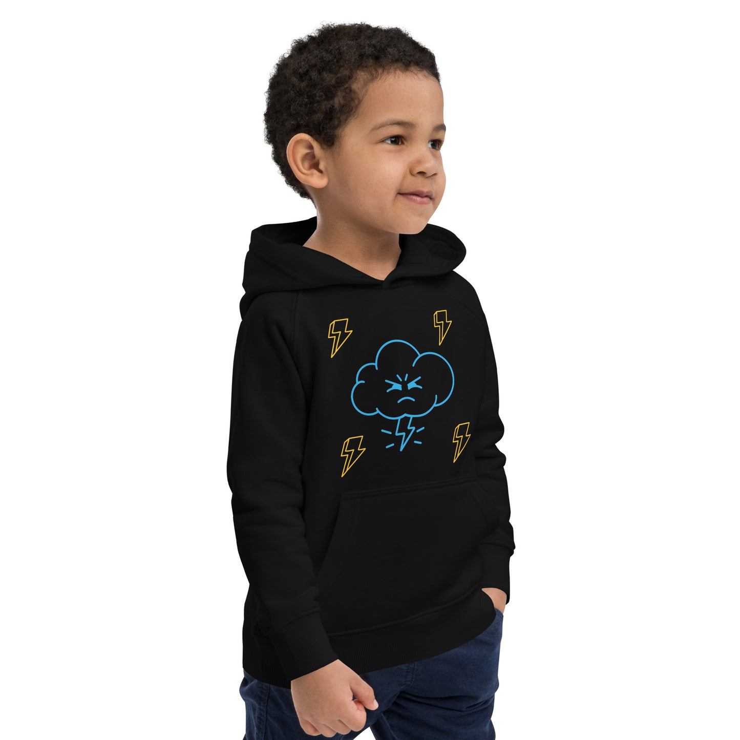 CHT Grumpy Cloud Eco Hoodie: Snug & Earth-Friendly