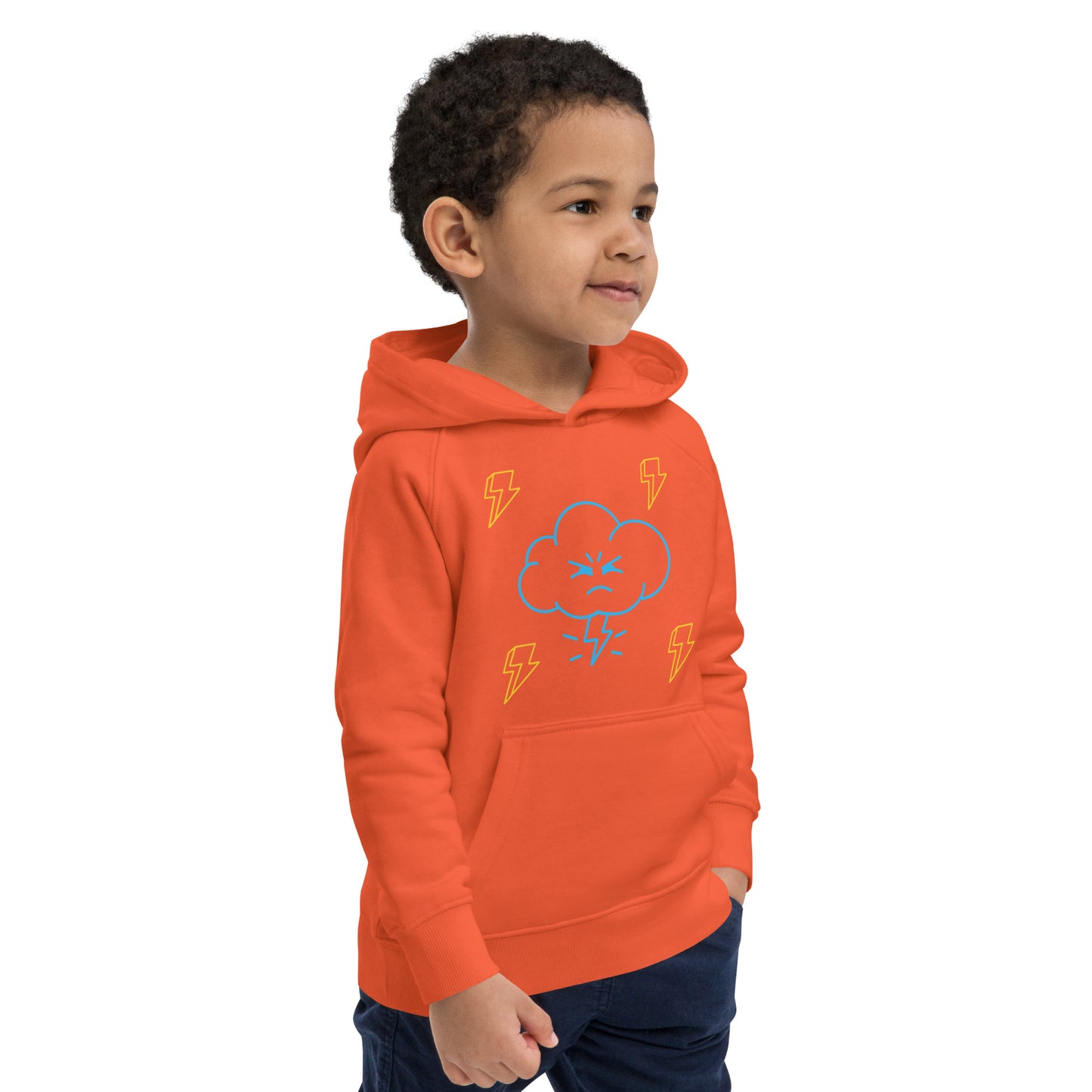 CHT Grumpy Cloud Eco Hoodie: Snug & Earth-Friendly