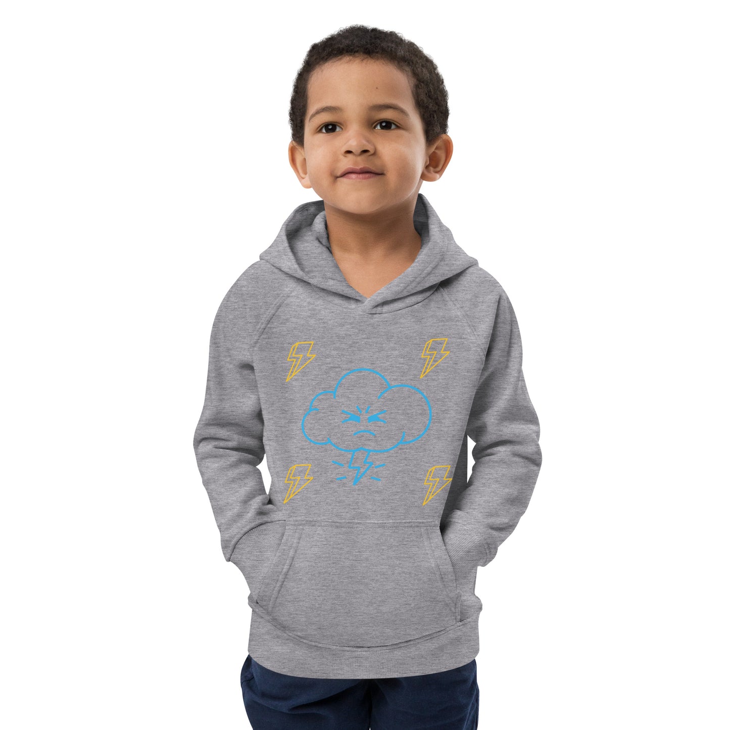 CHT Grumpy Cloud Eco Hoodie: Snug & Earth-Friendly