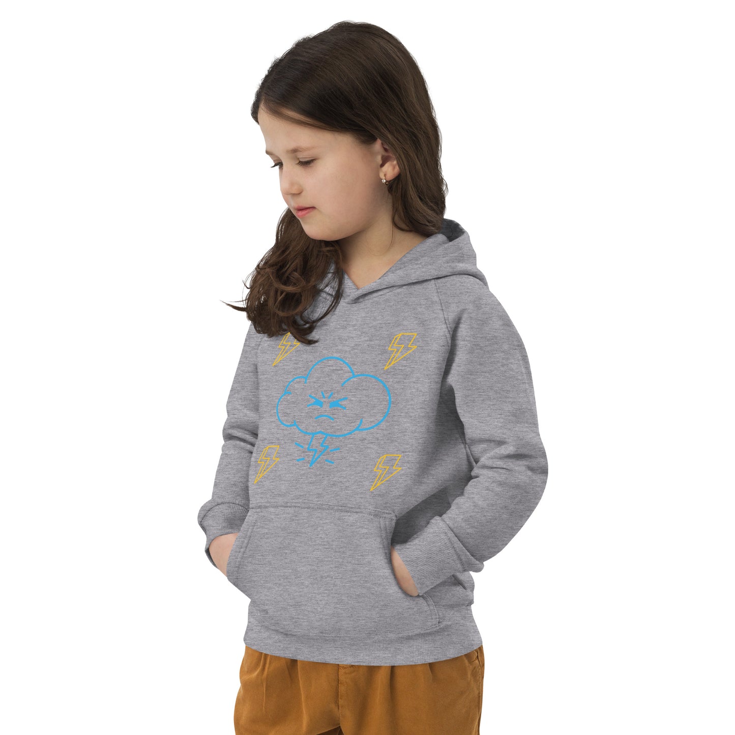 CHT Grumpy Cloud Eco Hoodie: Snug & Earth-Friendly