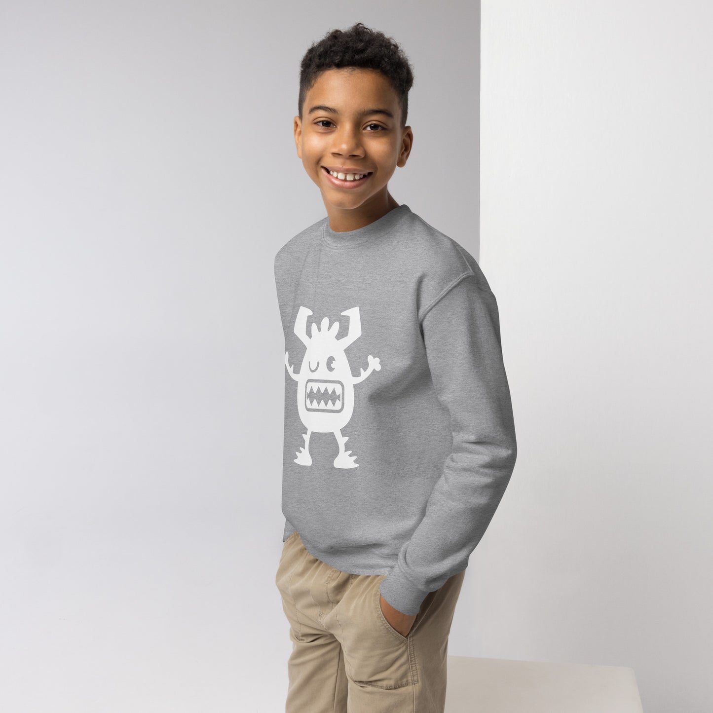 CHT Kids' Robo-Adventure Sweatshirt: Cozy Comfort Meets Cool Tech