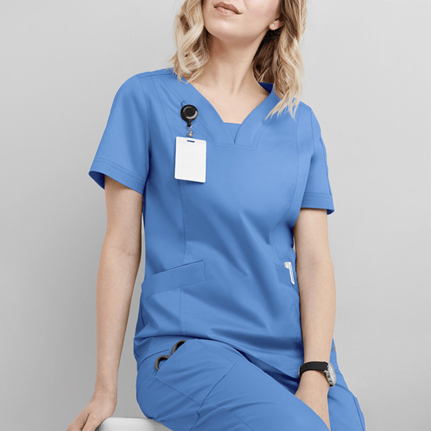 Premium Women's Scrub Top