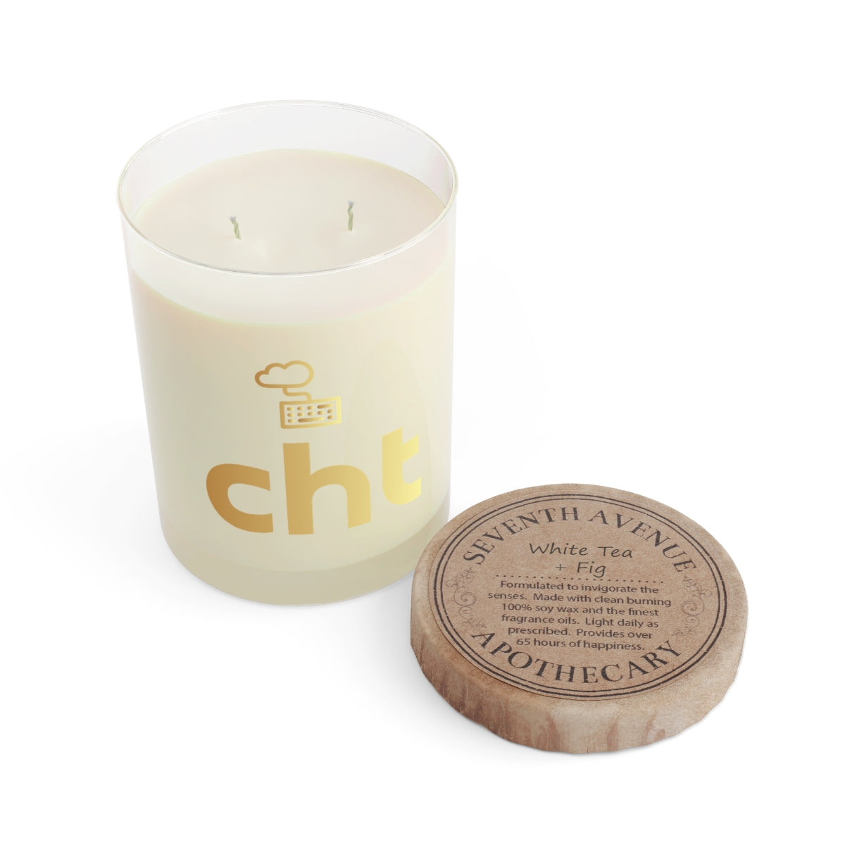 CHT Scented Candle - Full Glass, 11oz