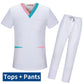 Scrub Sets w/ Dual Colored Collar