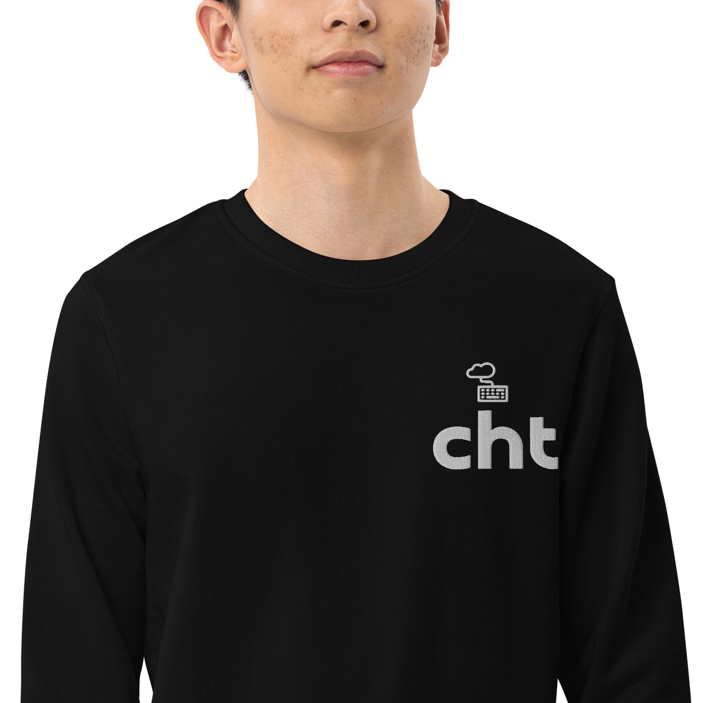 CHT Apparel Embroidered Unisex Organic Sweatshirt