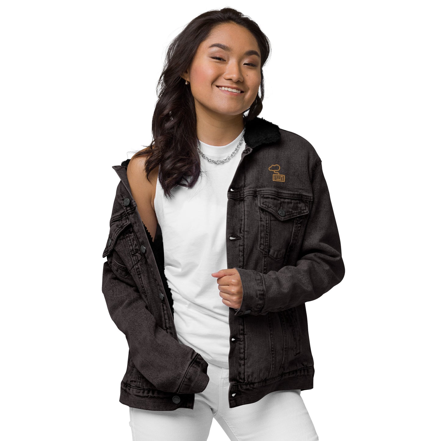 Unisex CHT Denim Sherpa Jacket