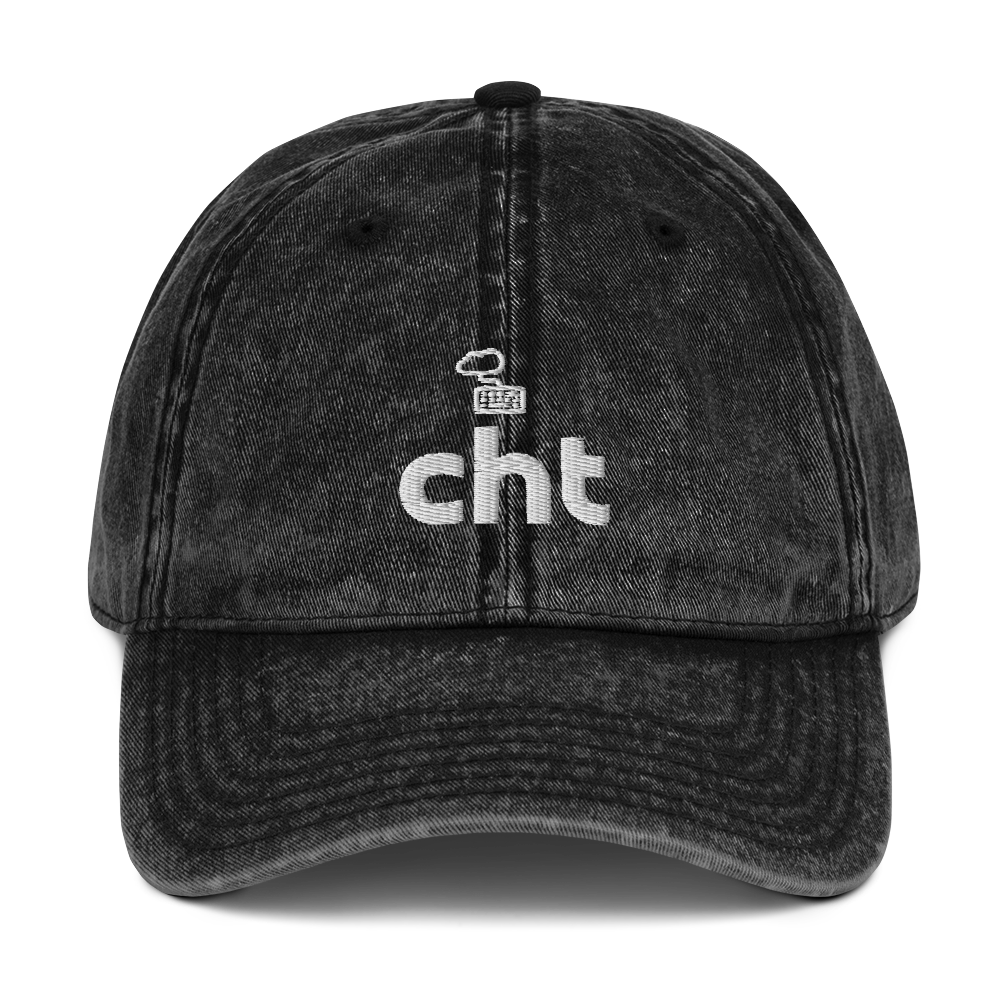 CHT Apparel Vintage Cotton Twill Cap